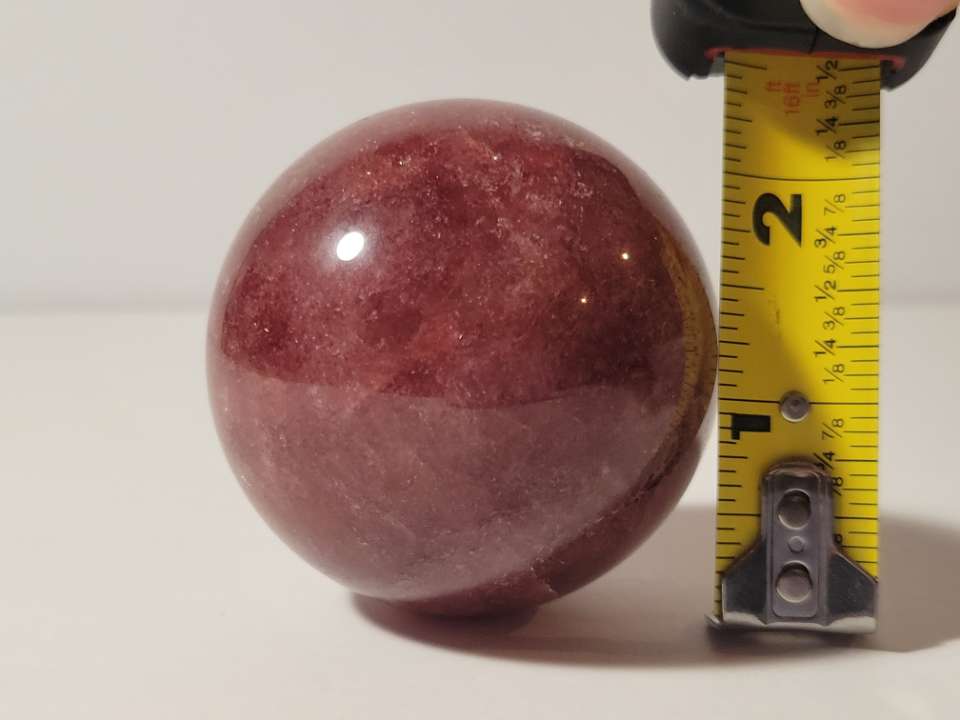 Strawberry Quartz Sphere