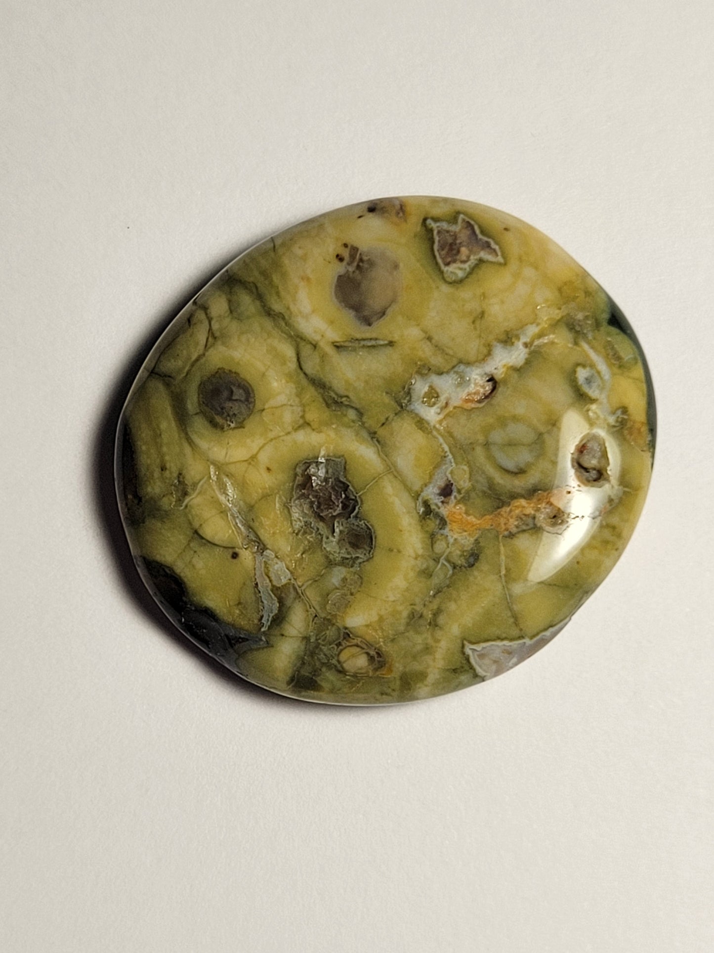 Rainforest Jasper Palm Stone