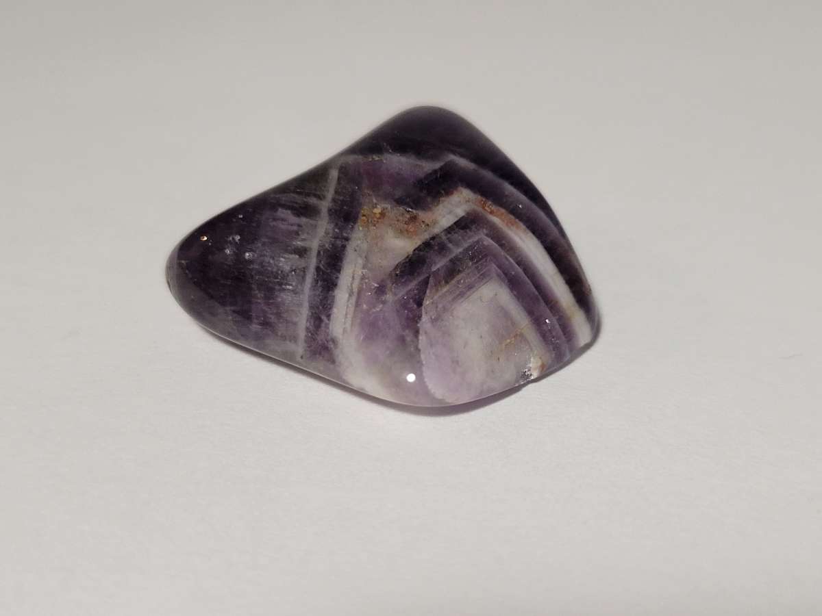 Chevron Amethyst Tumble