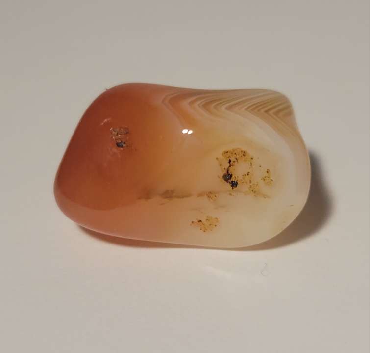 Banded Carnelian Agate Tumble