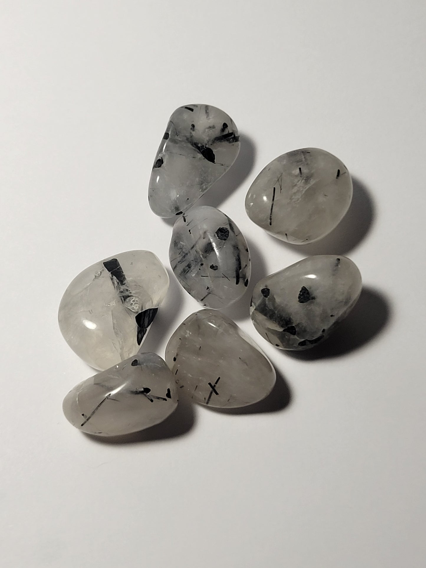 Tourmalinated Quartz Tumble