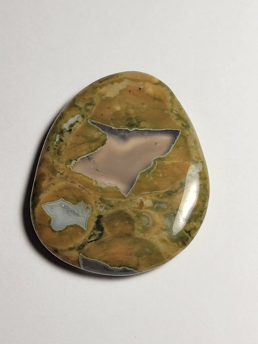Rainforest Jasper Palm Stone