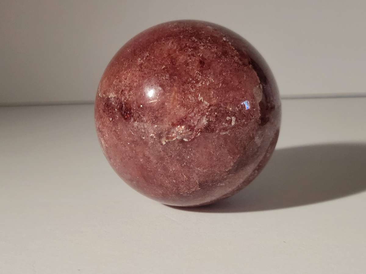 Strawberry Quartz Sphere