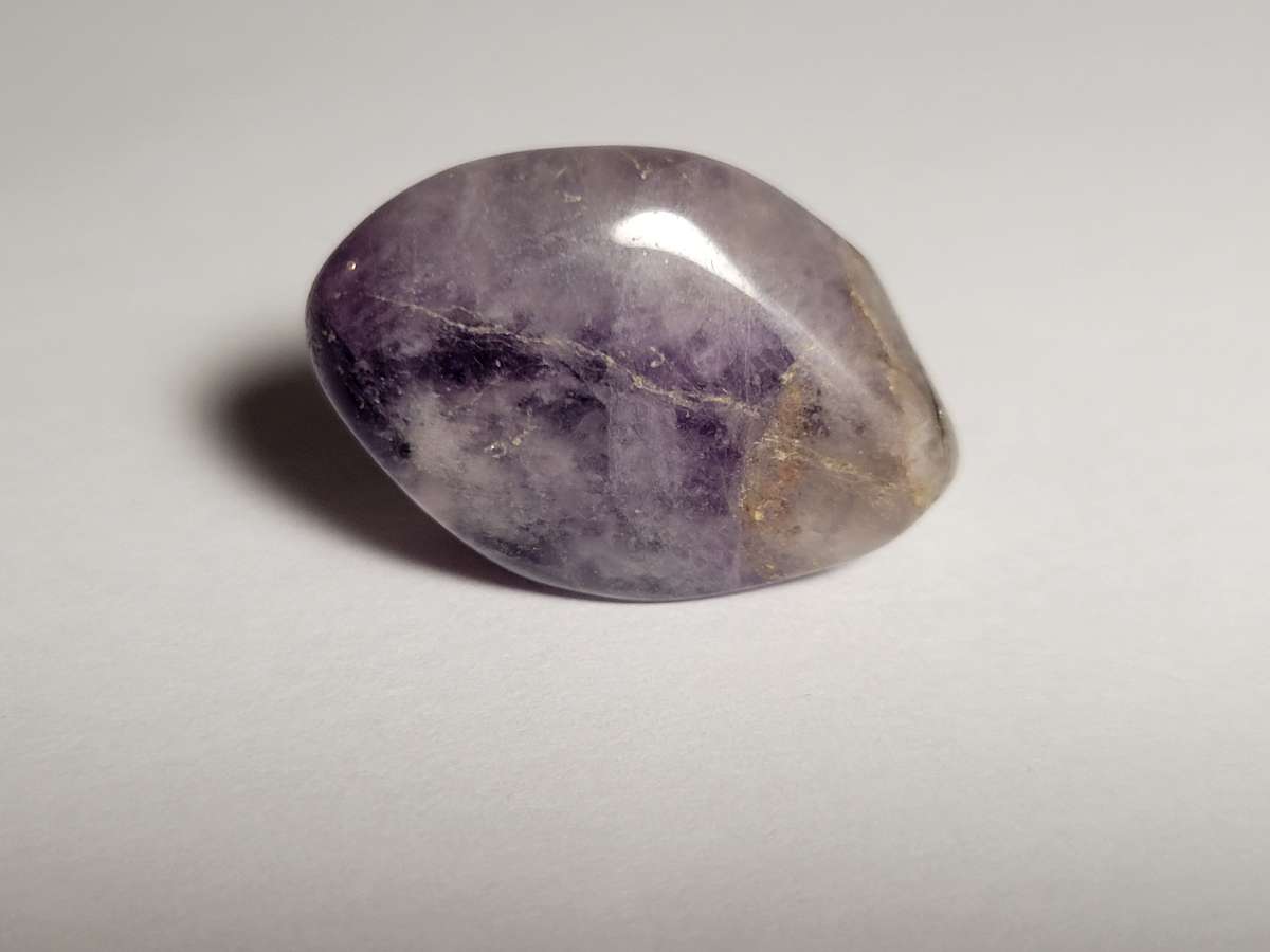 Chevron Amethyst Tumble