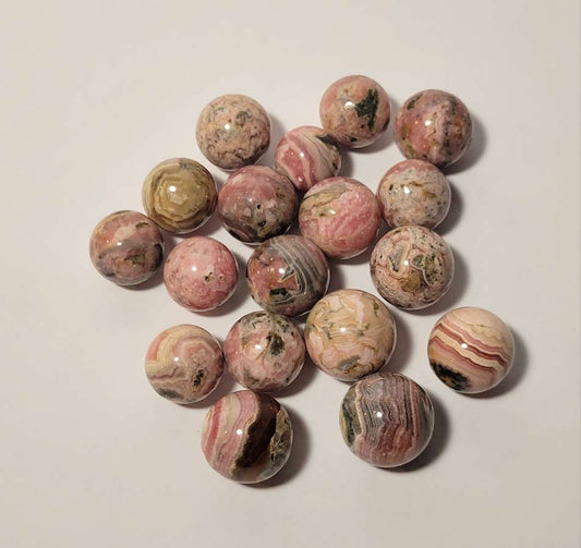 Rhodonite Spheres