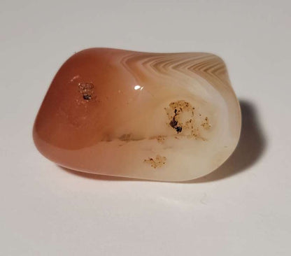 Banded Carnelian Agate Tumble
