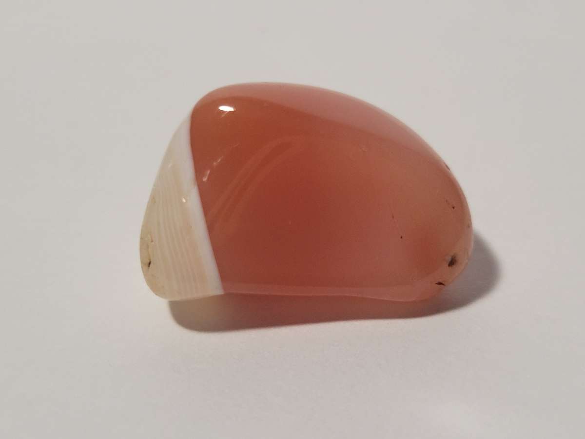 Banded Carnelian Agate Tumble