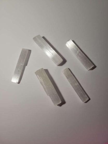 Selenite Log Wands