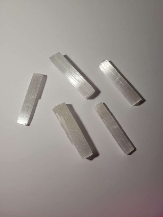 Selenite Log Wands