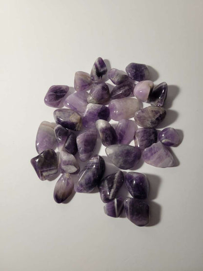 Chevron Amethyst Tumble