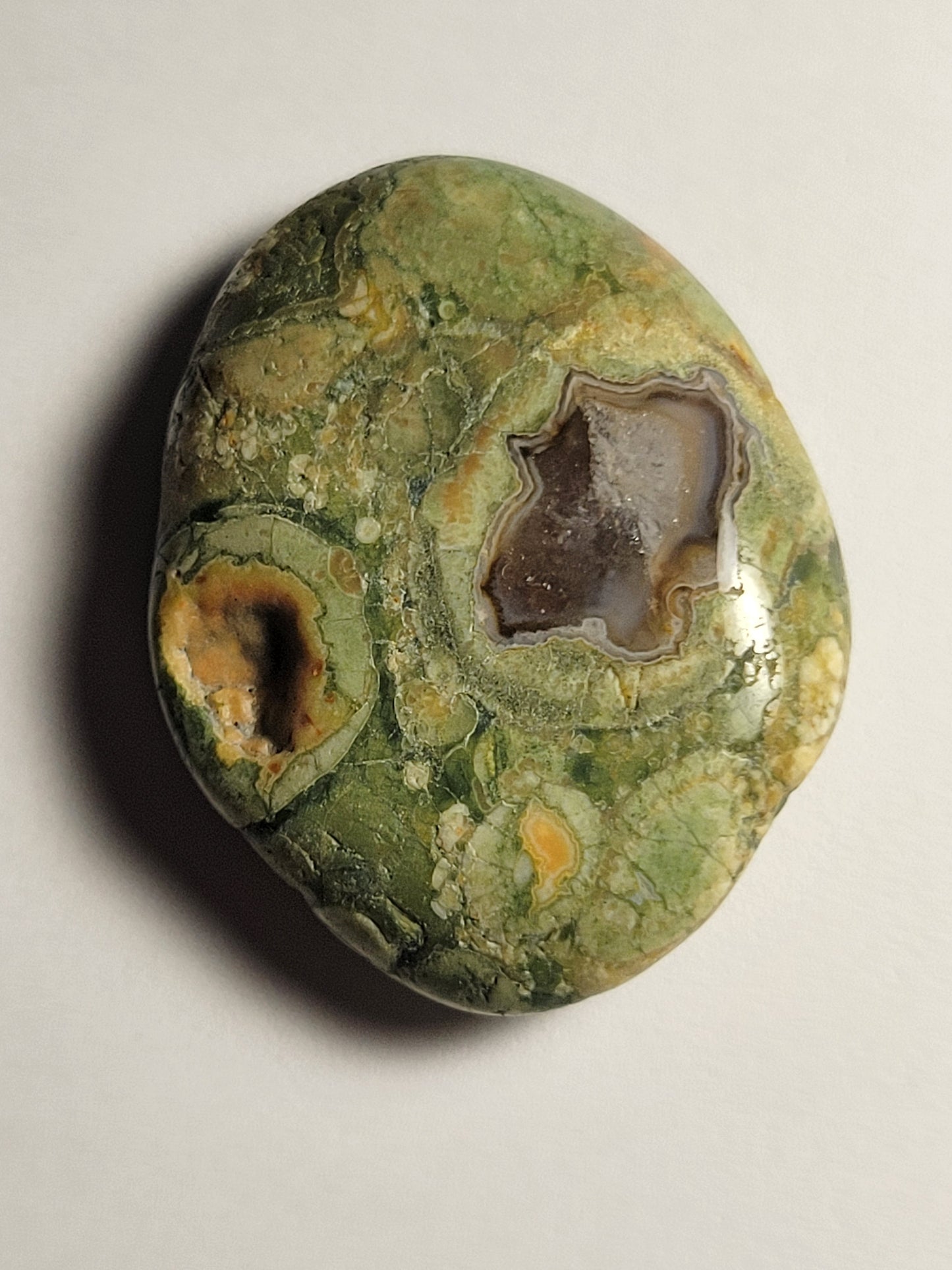 Rainforest Jasper Palm Stone