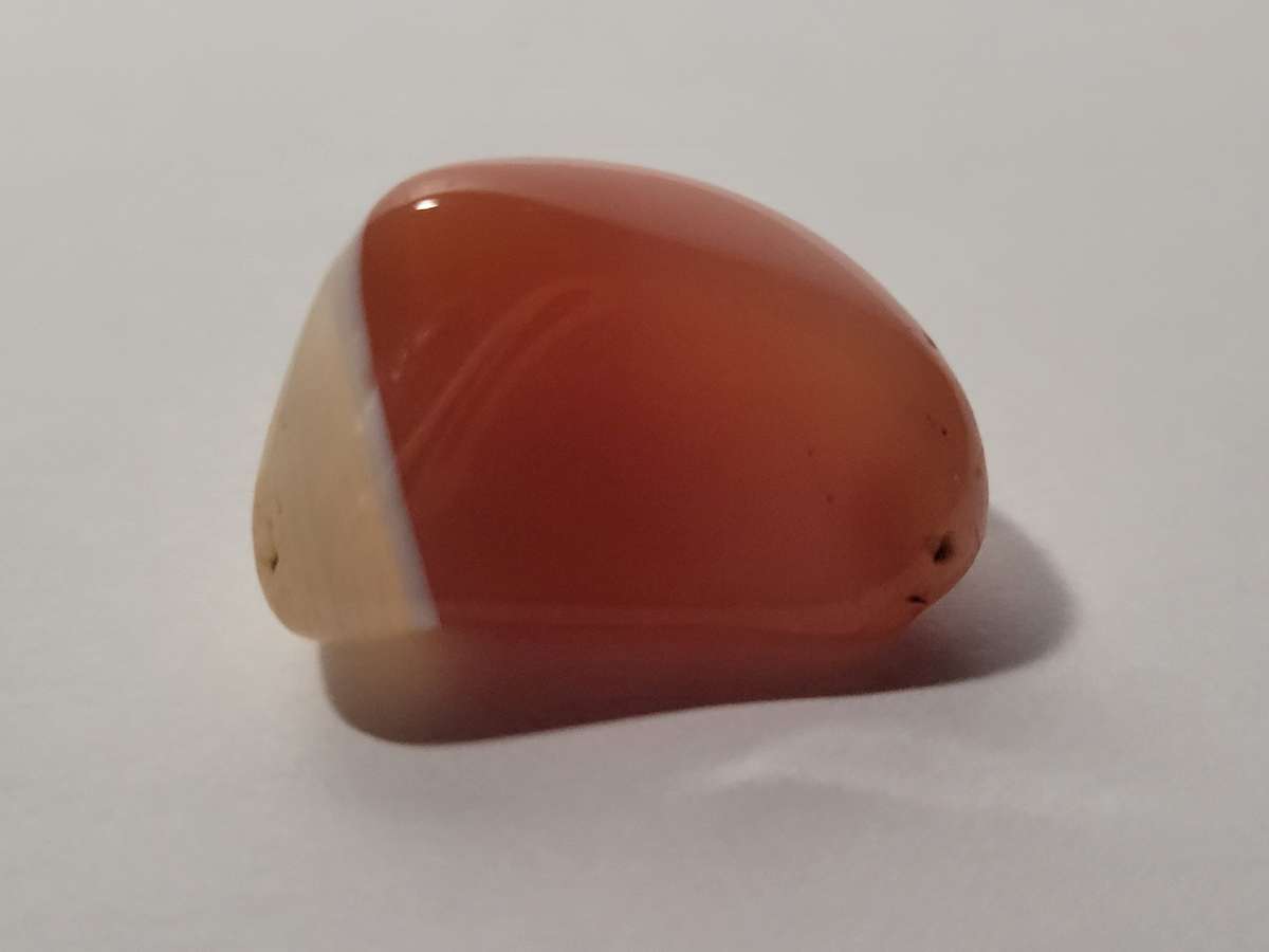Banded Carnelian Agate Tumble